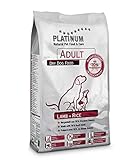 Platinum Adult Lamb+Rice 1,5 kg