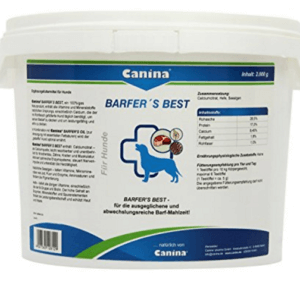 Canina Barfers Best Nahrungsergänzung für Hunde